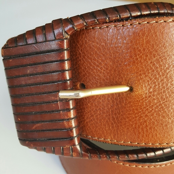 Axcess Leather Belt made in Italy - Picture 4 of 12
